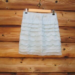 REISS Silk Mini Skirt